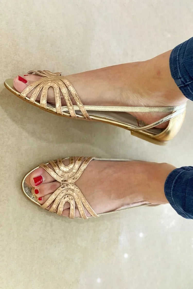 Eleonora | Sandalias de Comodidad Radiante