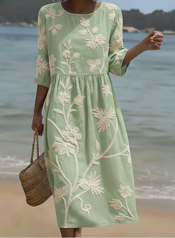 Paige | Vestido Floral Elegante
