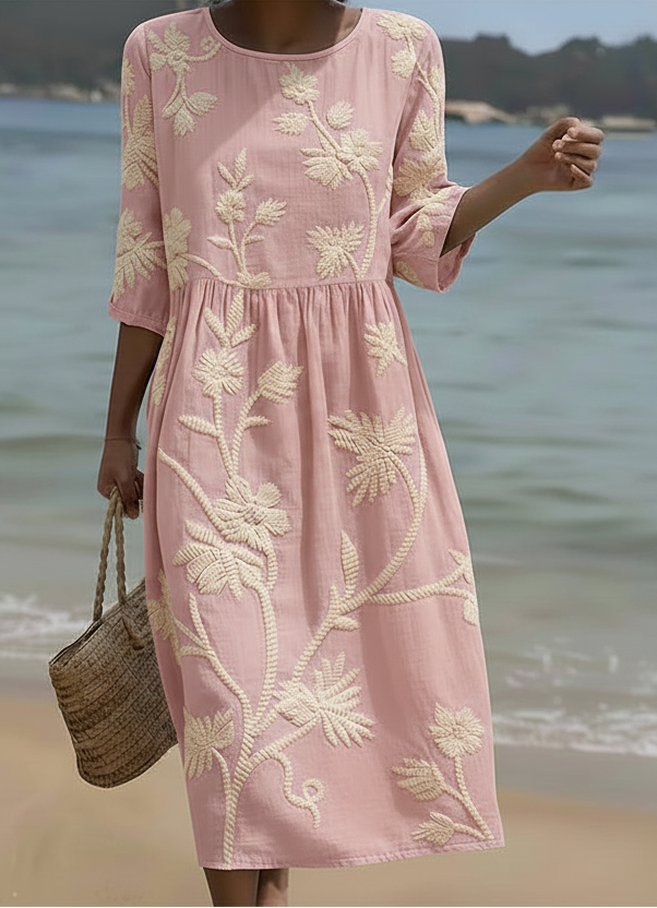 Brianna | Vestido Floral Elegante