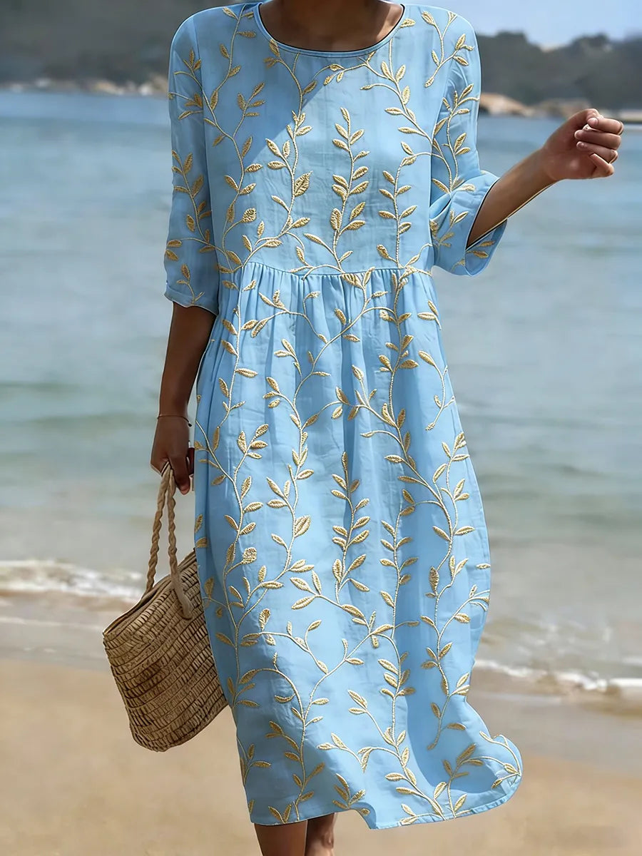 Jade | Vestido Floral Elegante