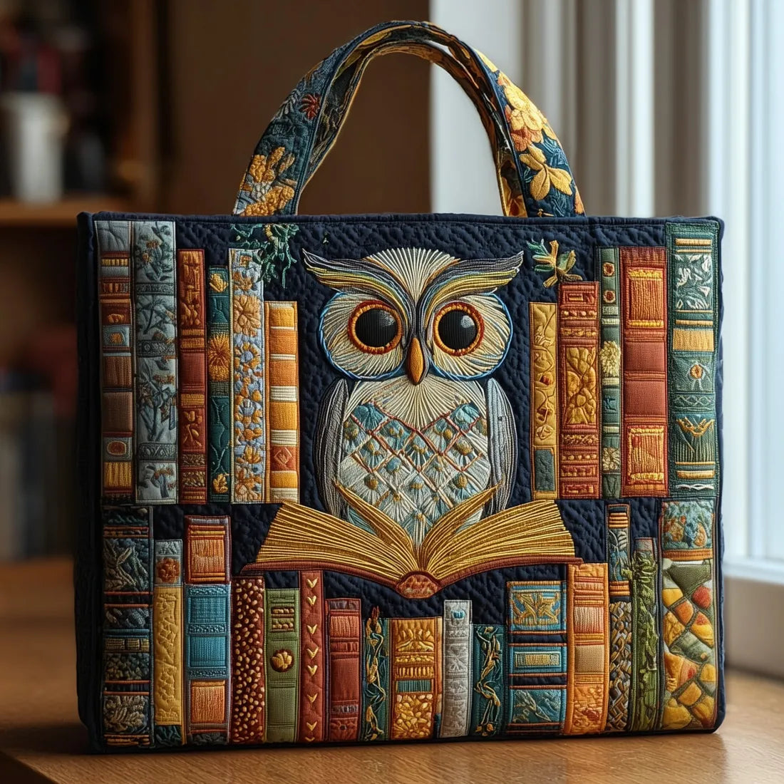 Bolso Artesanal | Búho Lector