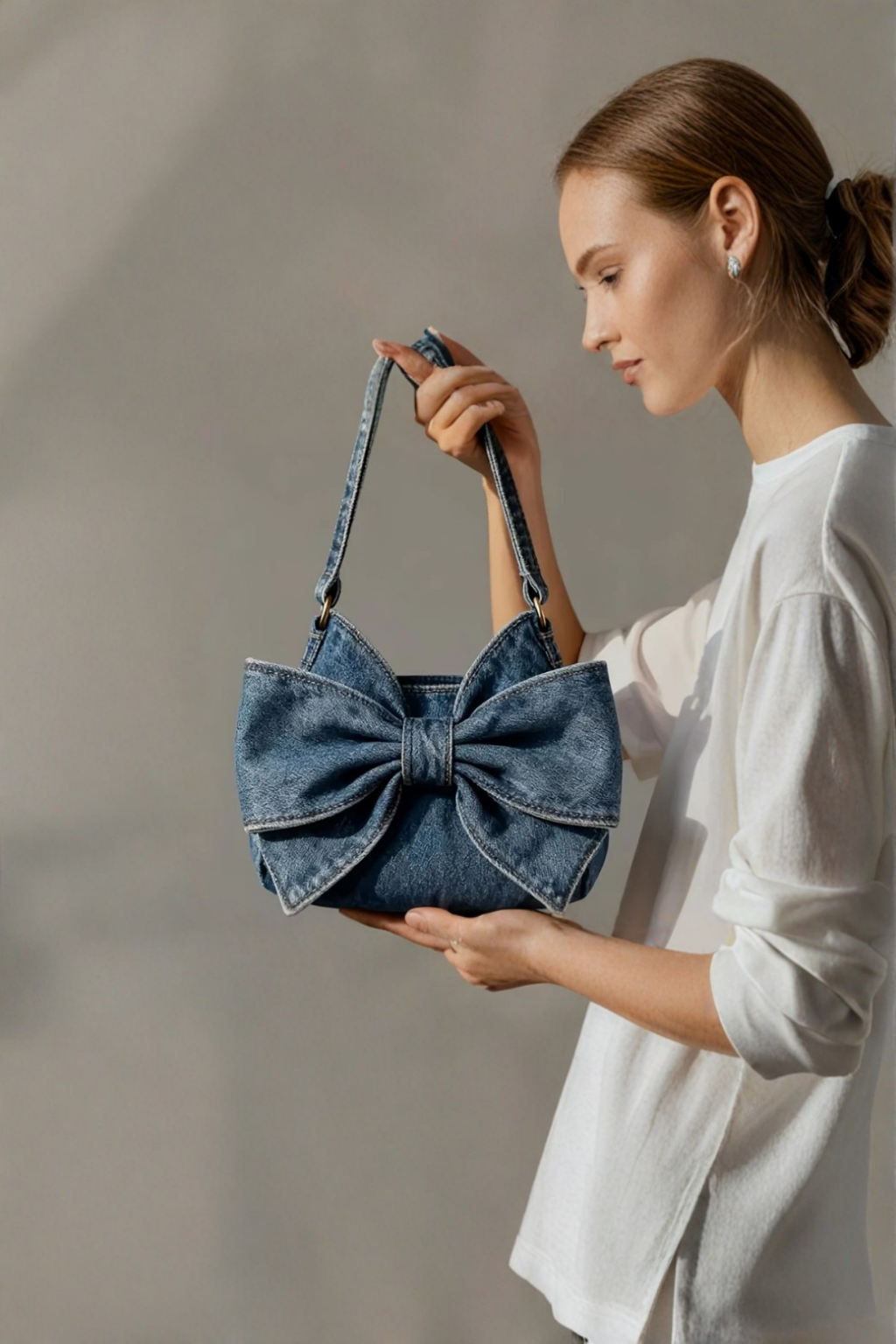 Anika | Bolso Retro con Lazo