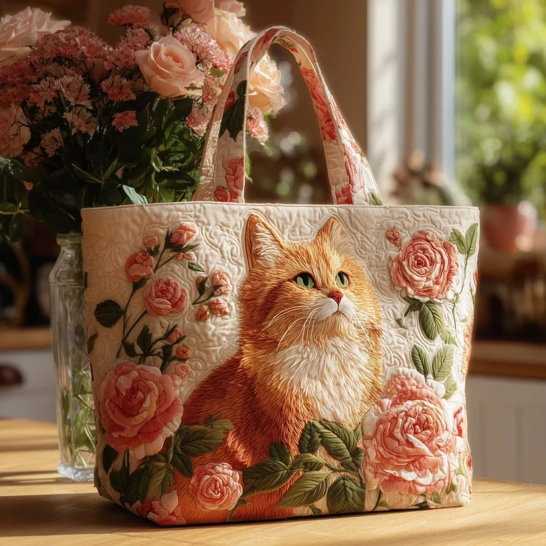 Bolso Artesanal | El Gato Café y la Rosa
