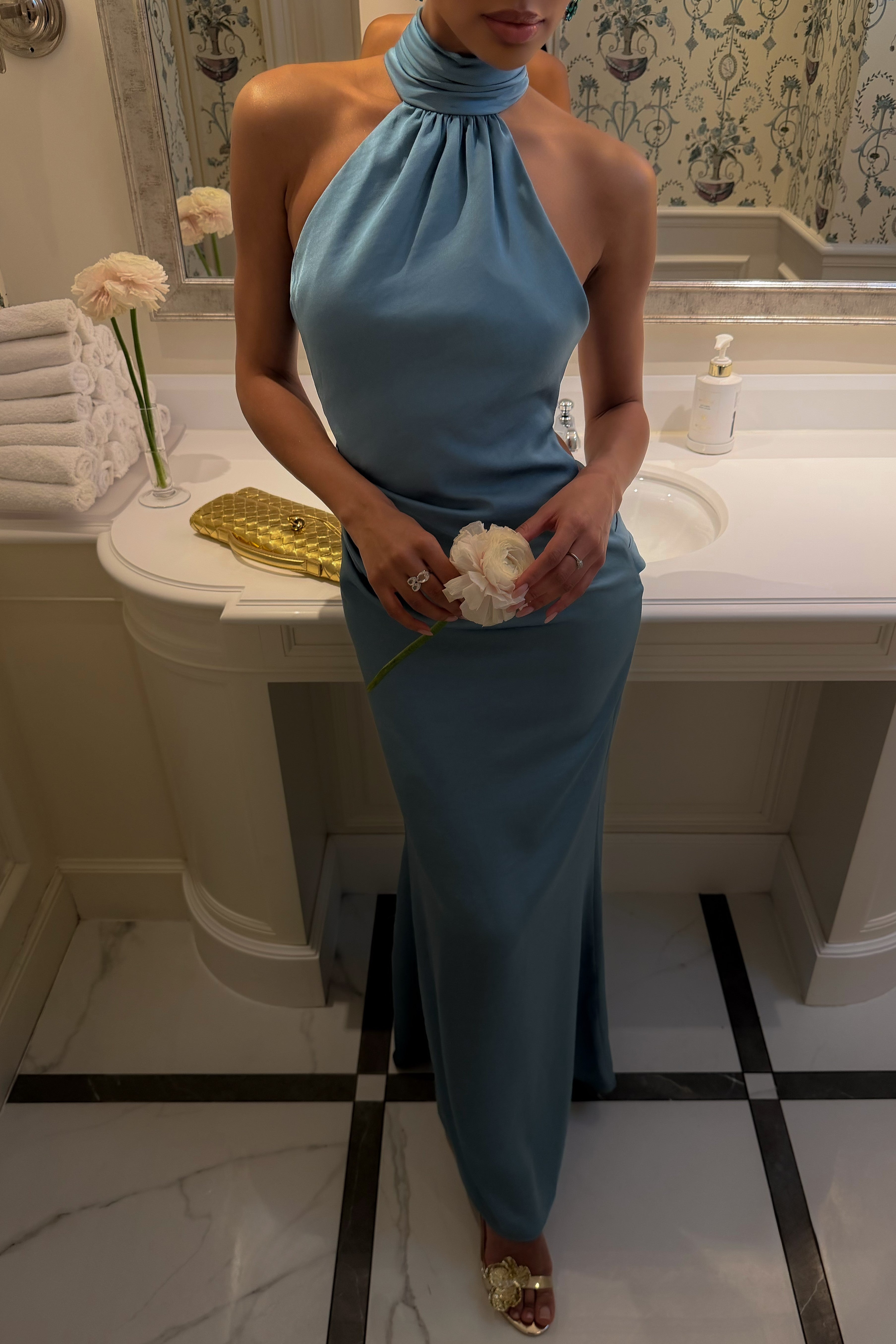 VESTIDO AURORA AZUL