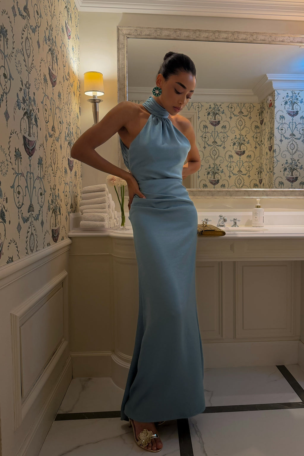 VESTIDO AURORA AZUL