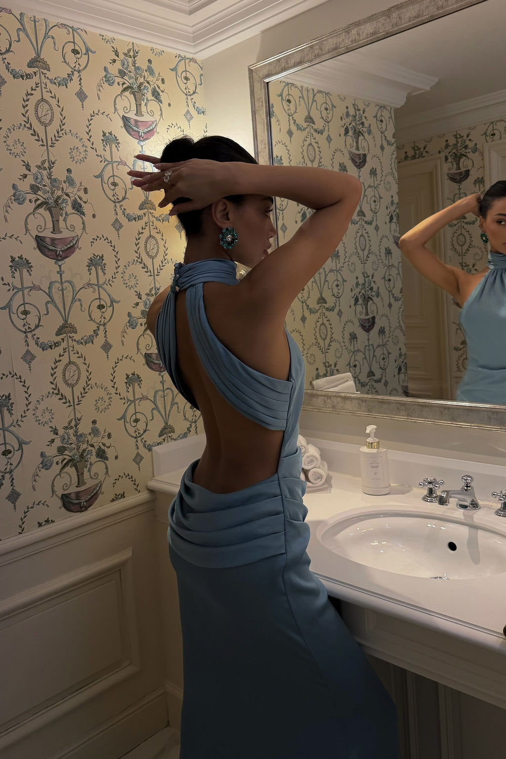 VESTIDO AURORA AZUL