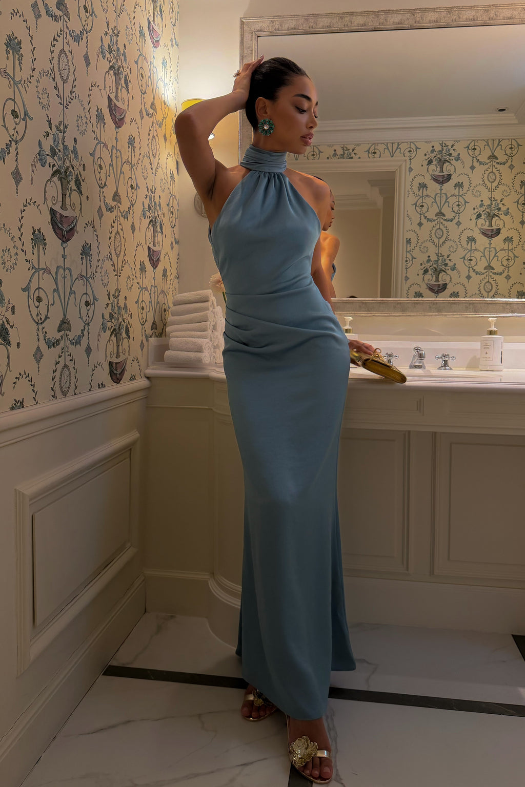 VESTIDO AURORA AZUL
