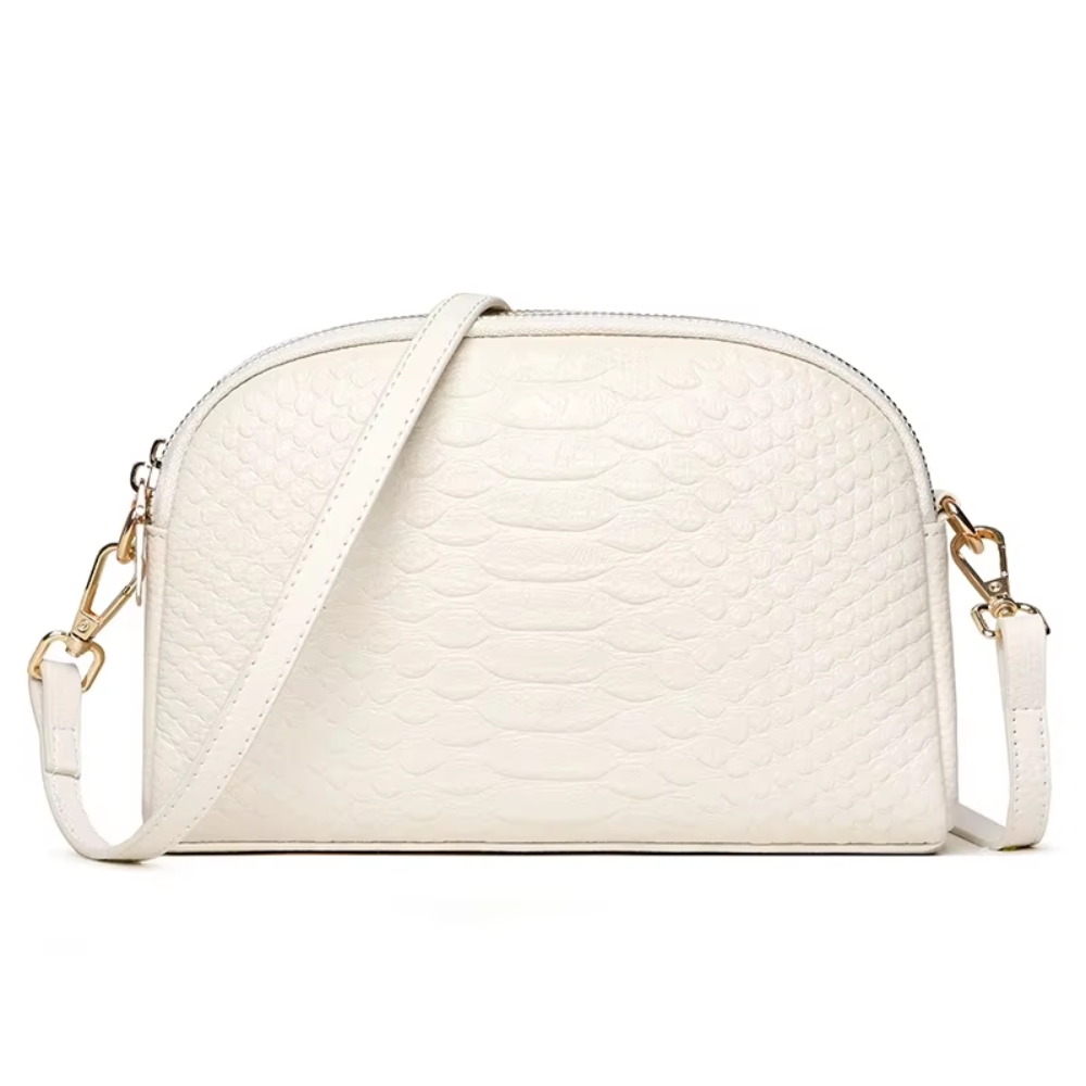 Isabella™ | Mini Bolso de Cuero Vegano con Textura Cocodrilo