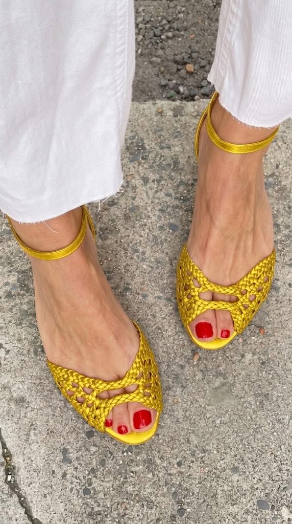 Isadora | Sandalias Tejidas Refinadas