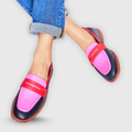 Franki | Mocasín Bicolor