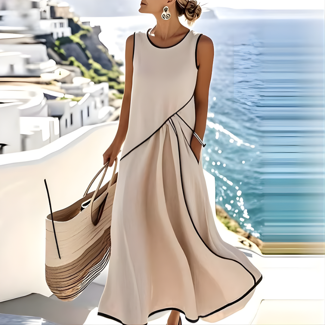 Saige™ - Vestido de Verano a Rayas