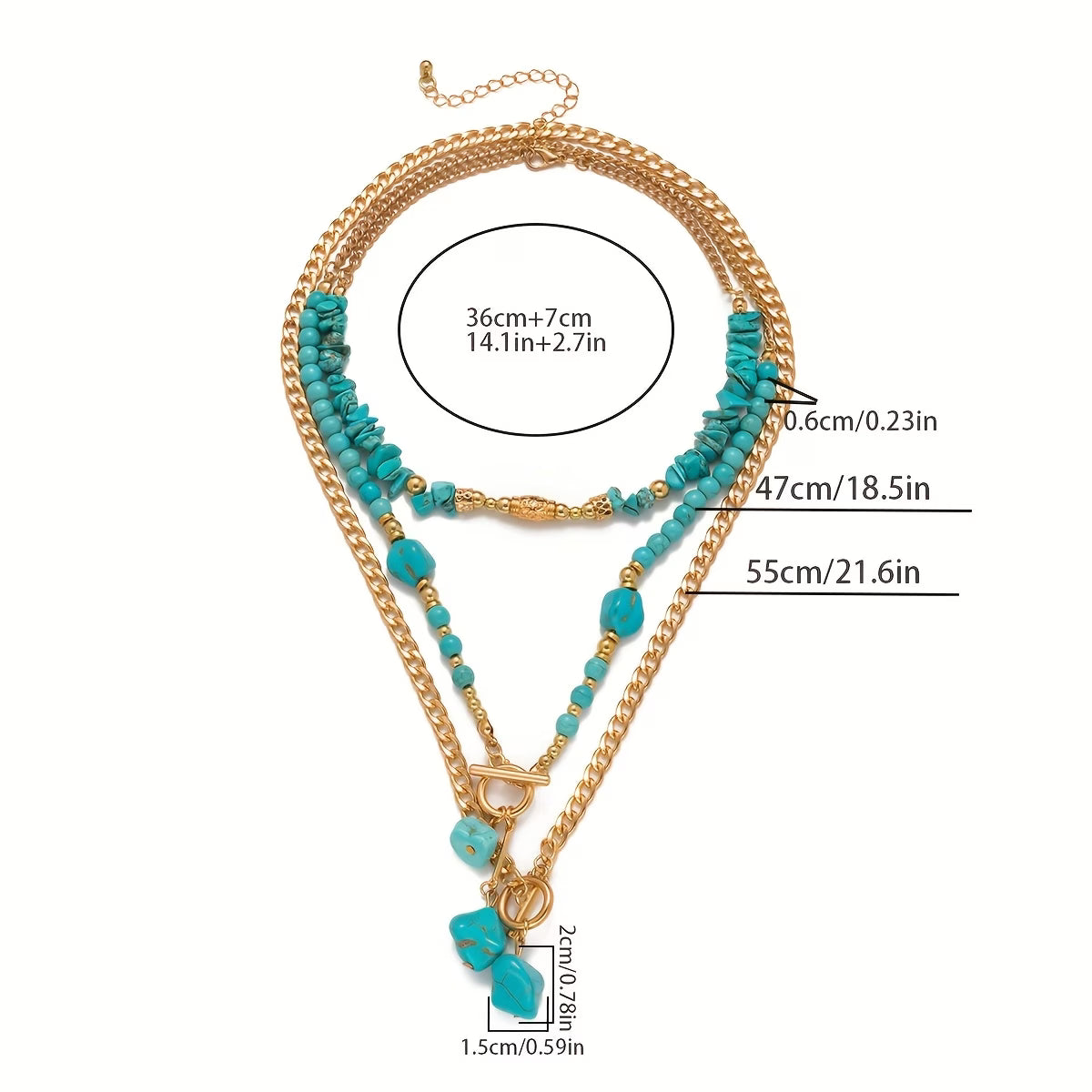 Collar Declaración de Turquesa