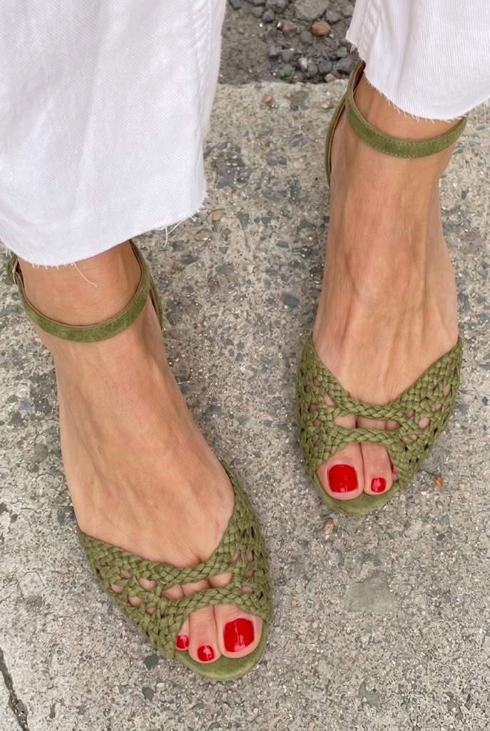 Isadora | Sandalias Tejidas Refinadas