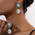 Aretes de Concha y Perla