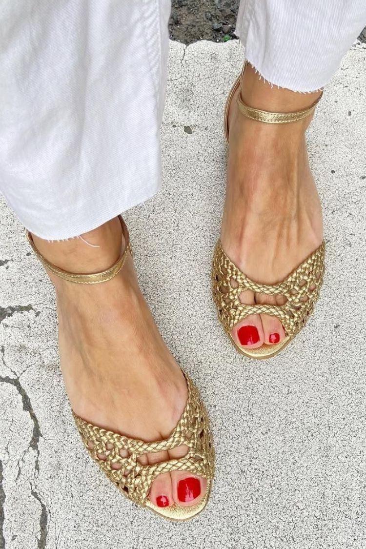 Isadora | Sandalias Tejidas Refinadas