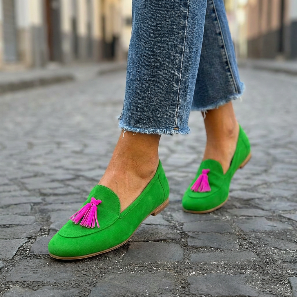 Mandy | Mocasines con Borlas