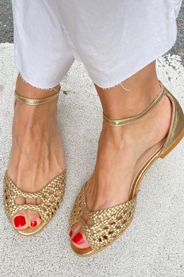 Isadora | Sandalias Tejidas Refinadas