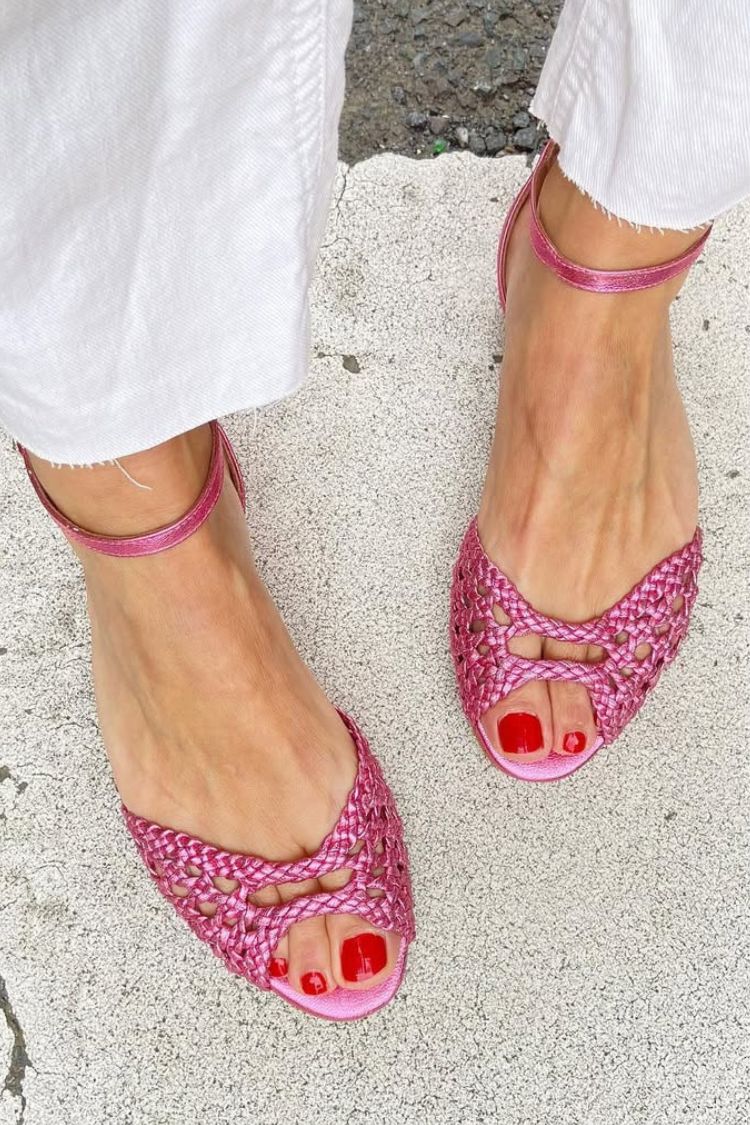 Isadora | Sandalias Tejidas Refinadas