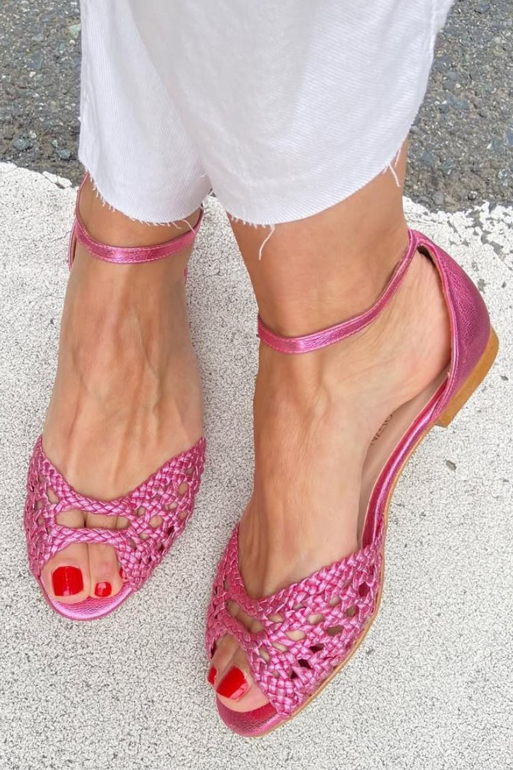Isadora | Sandalias Tejidas Refinadas