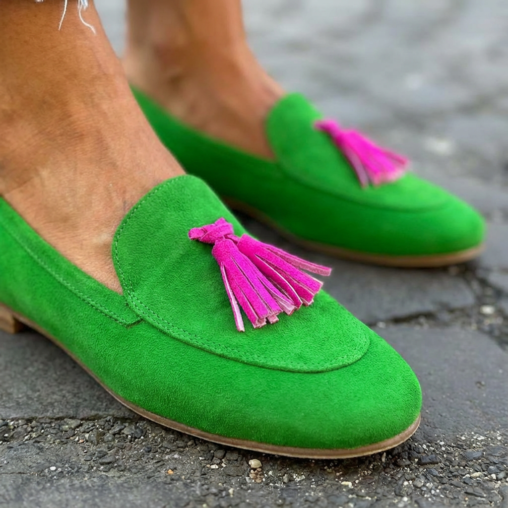 Mandy | Mocasines con Borlas
