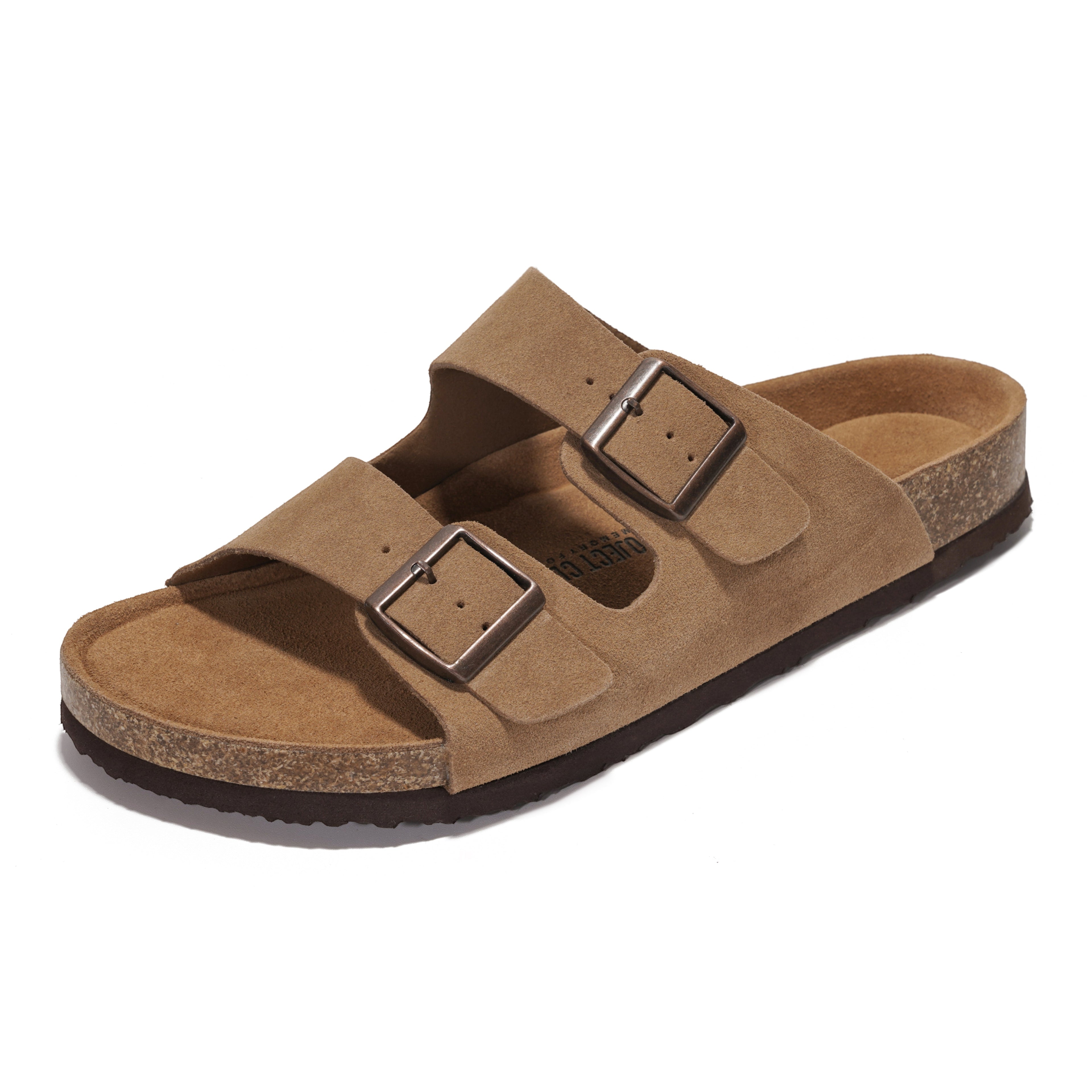 Heritage | Sandalias de Cuero Genuino 100% para Hombre | Memory Foam | Ligeras | Antideslizantes