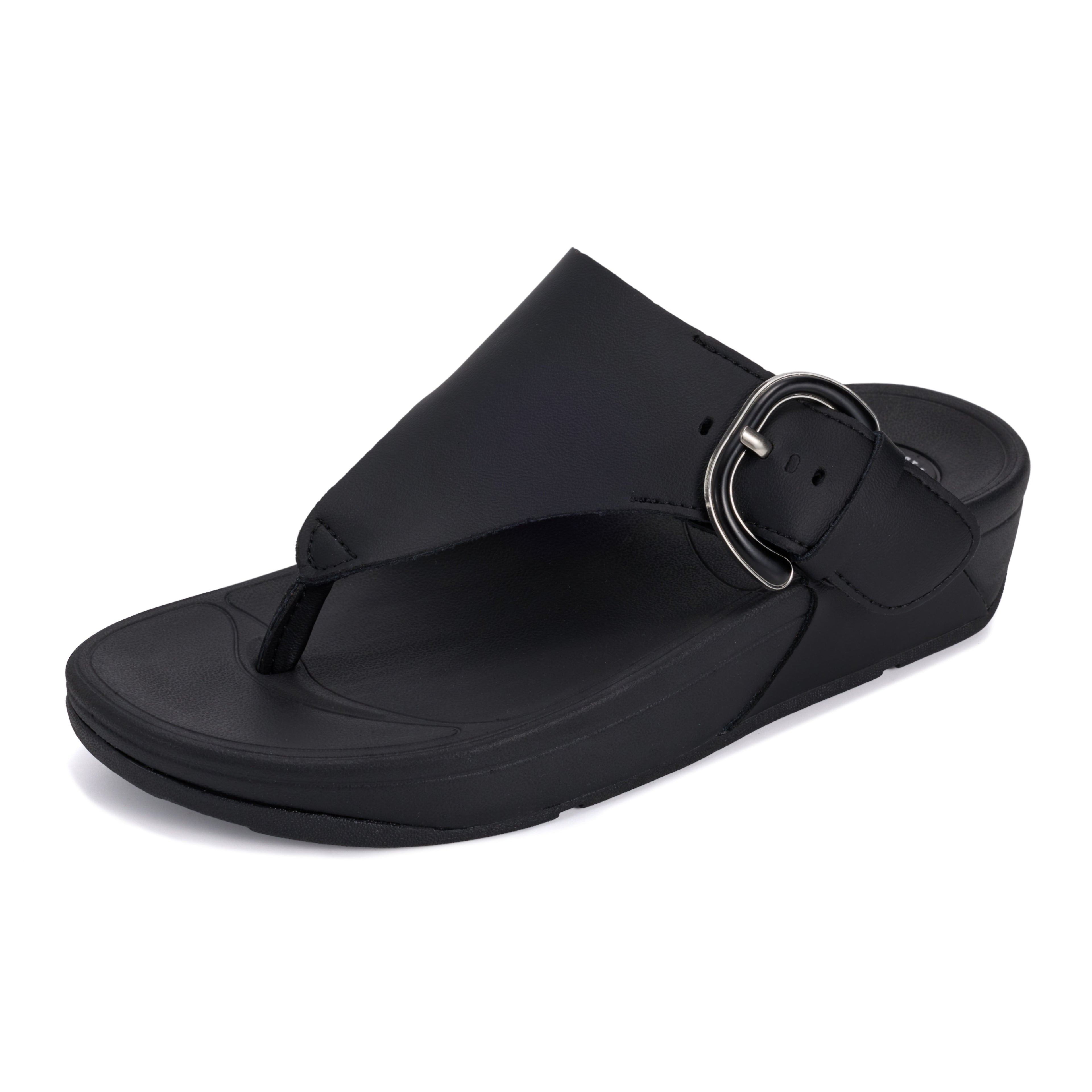 Arlee Buckle | Sandalias con Tira de Cuero | Hebilla Ajustable | Plantilla Suave | Ligeras | Antideslizantes