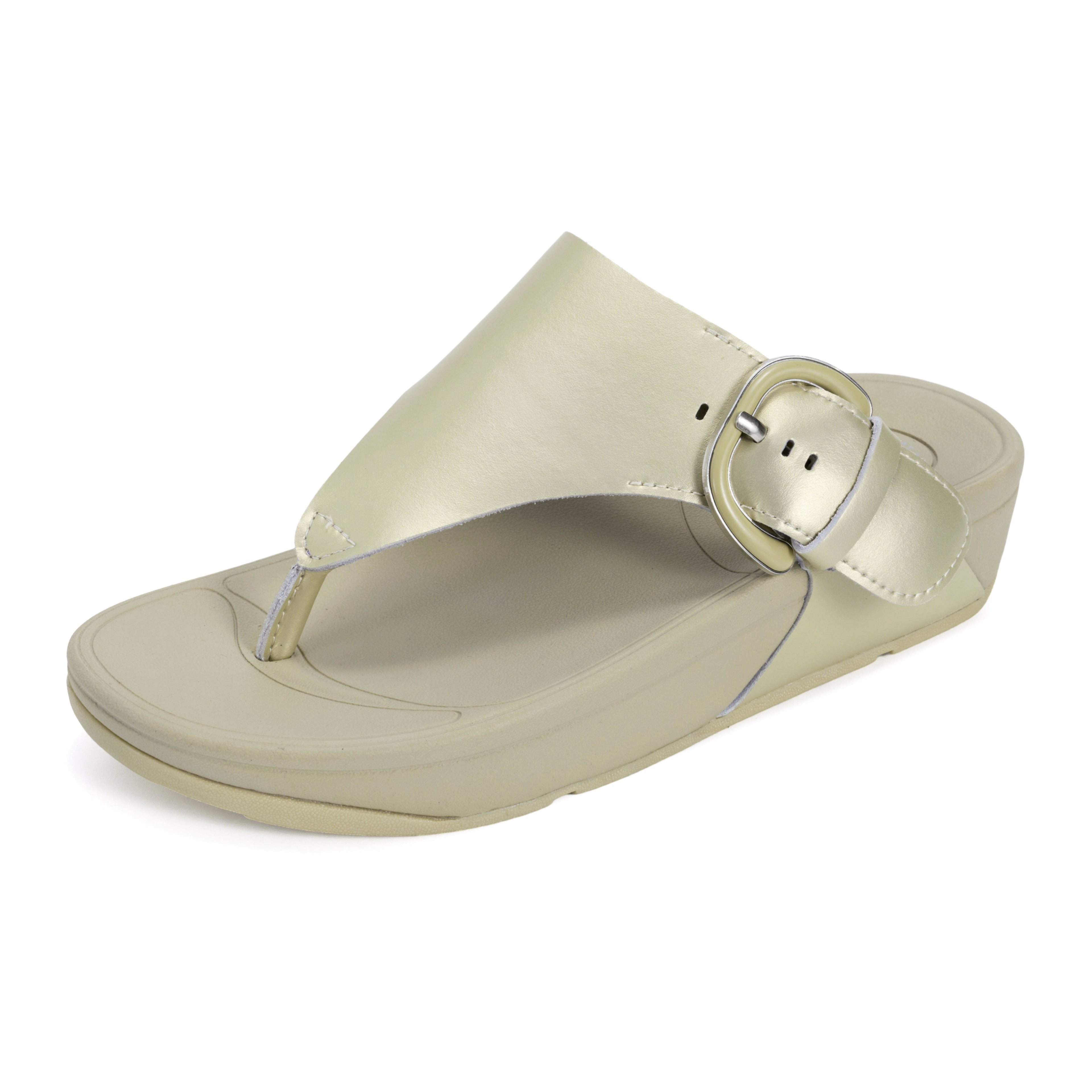Arlee Buckle | Sandalias con Tira de Cuero | Hebilla Ajustable | Plantilla Suave | Ligeras | Antideslizantes