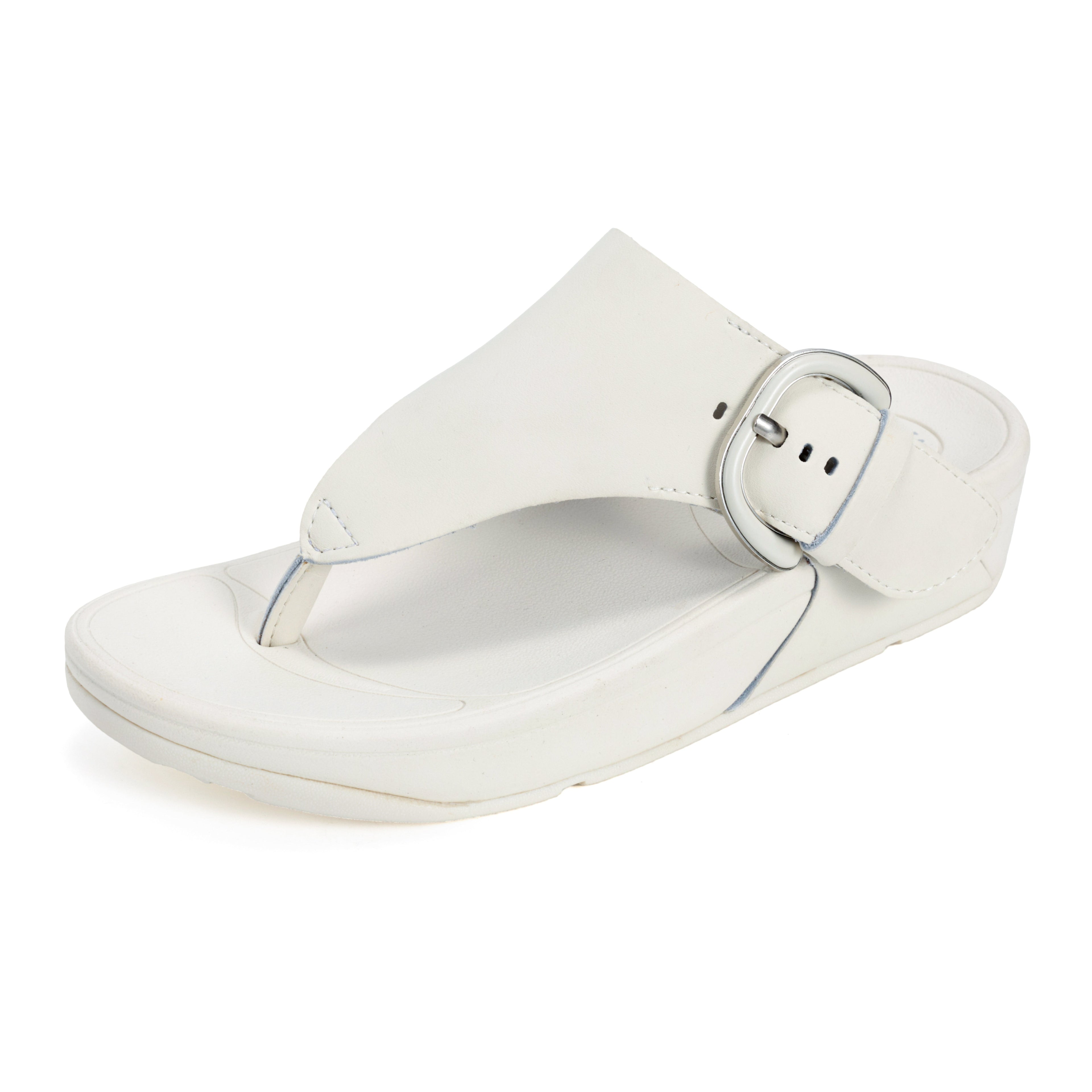 Arlee Buckle | Sandalias con Tira de Cuero | Hebilla Ajustable | Plantilla Suave | Ligeras | Antideslizantes