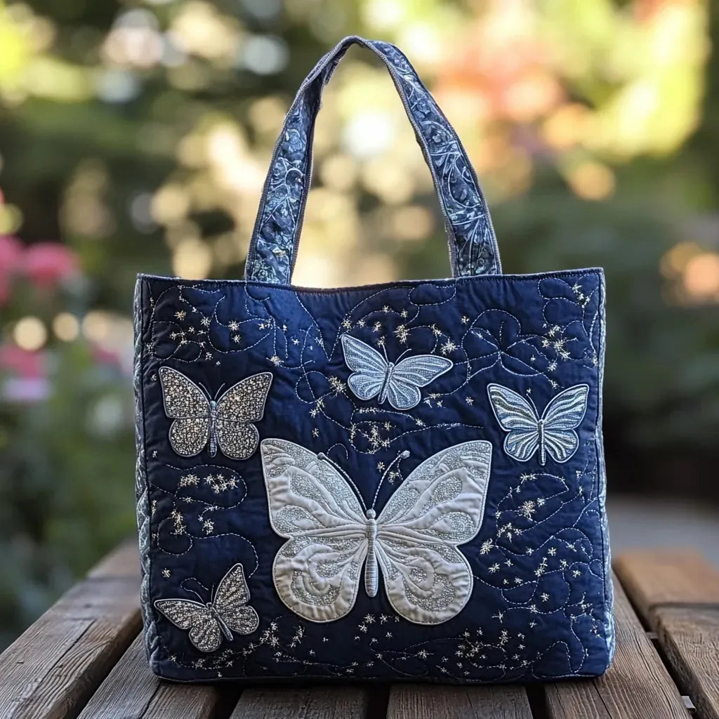 Bolso Artesanal | Mariposa Plateada