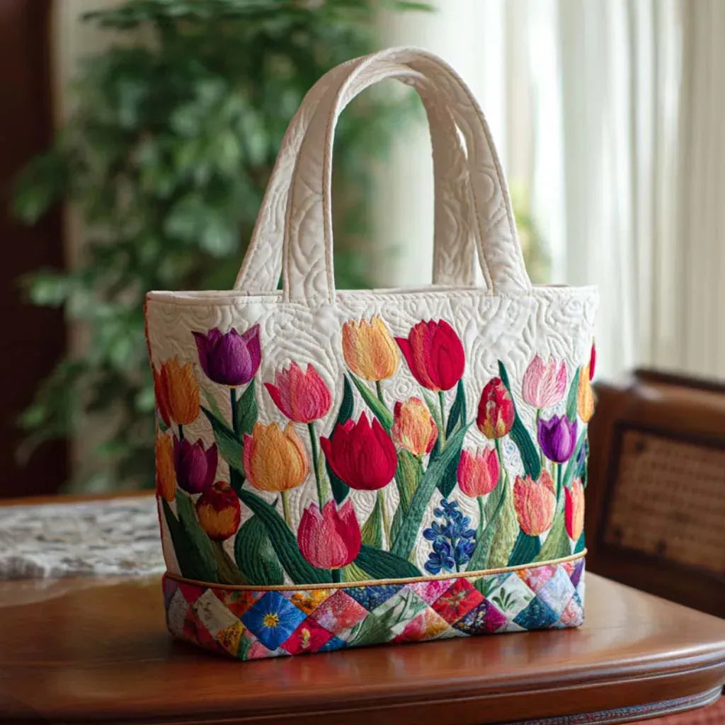 Bolso Artesanal | Tulipanes