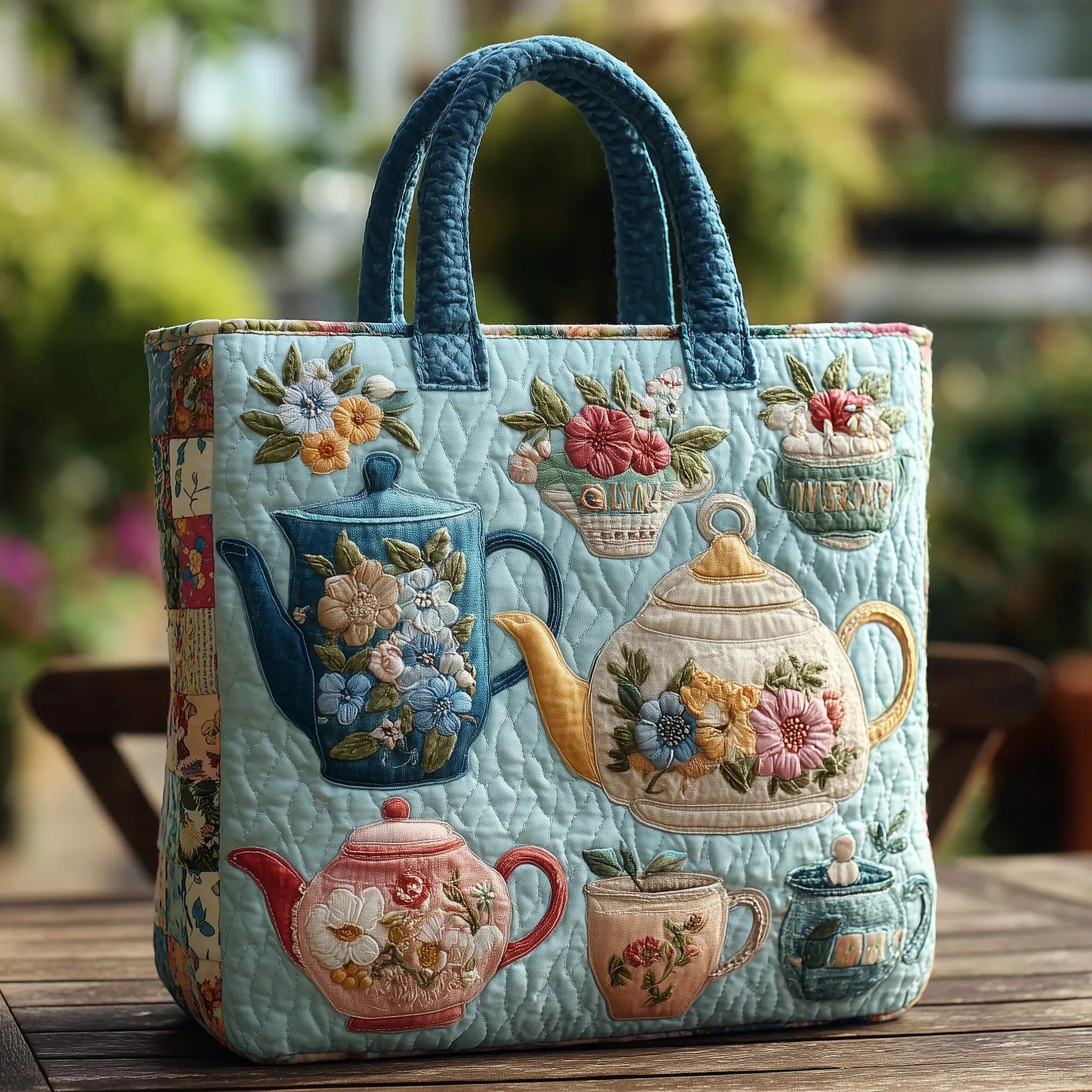 Bolso Artesanal | Patrón Floral