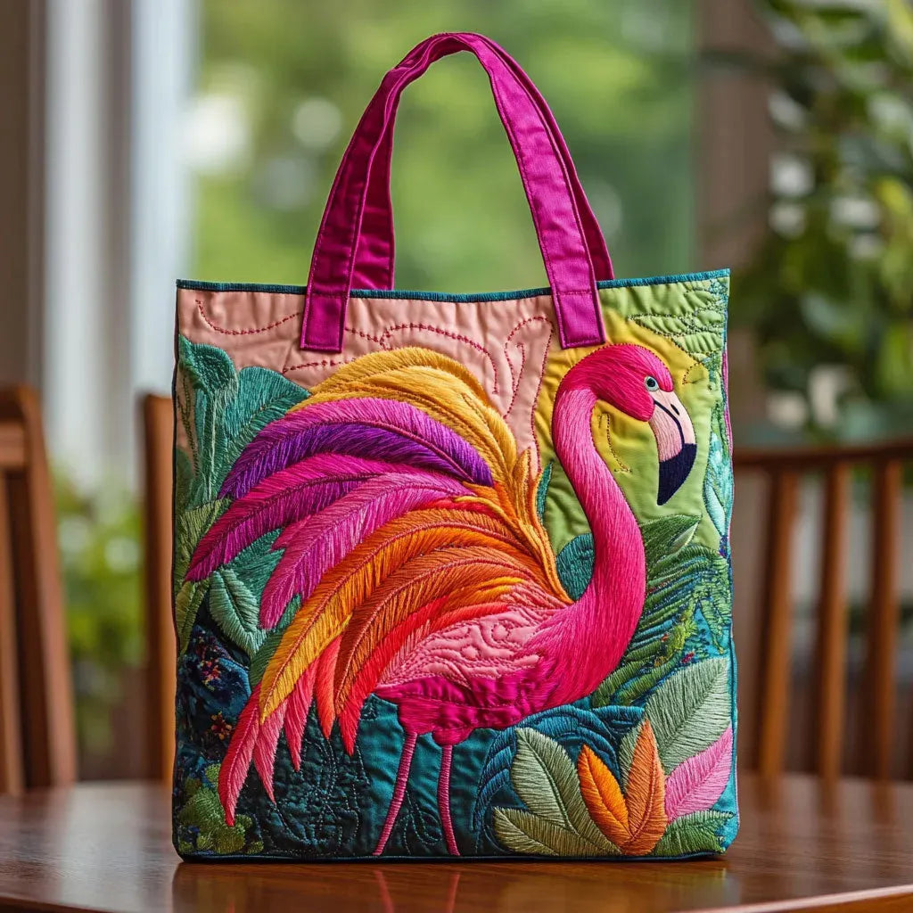 Bolso Artesanal | Flamenco y Arcoíris
