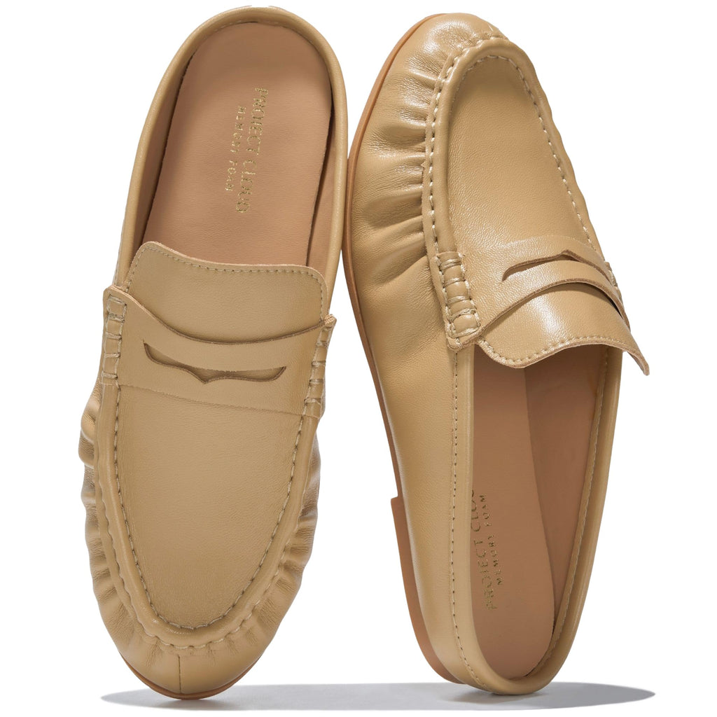 Becker | Mocasines Penny de Cuero Genuino 100% | Memory Foam | Ligeros | Antideslizantes