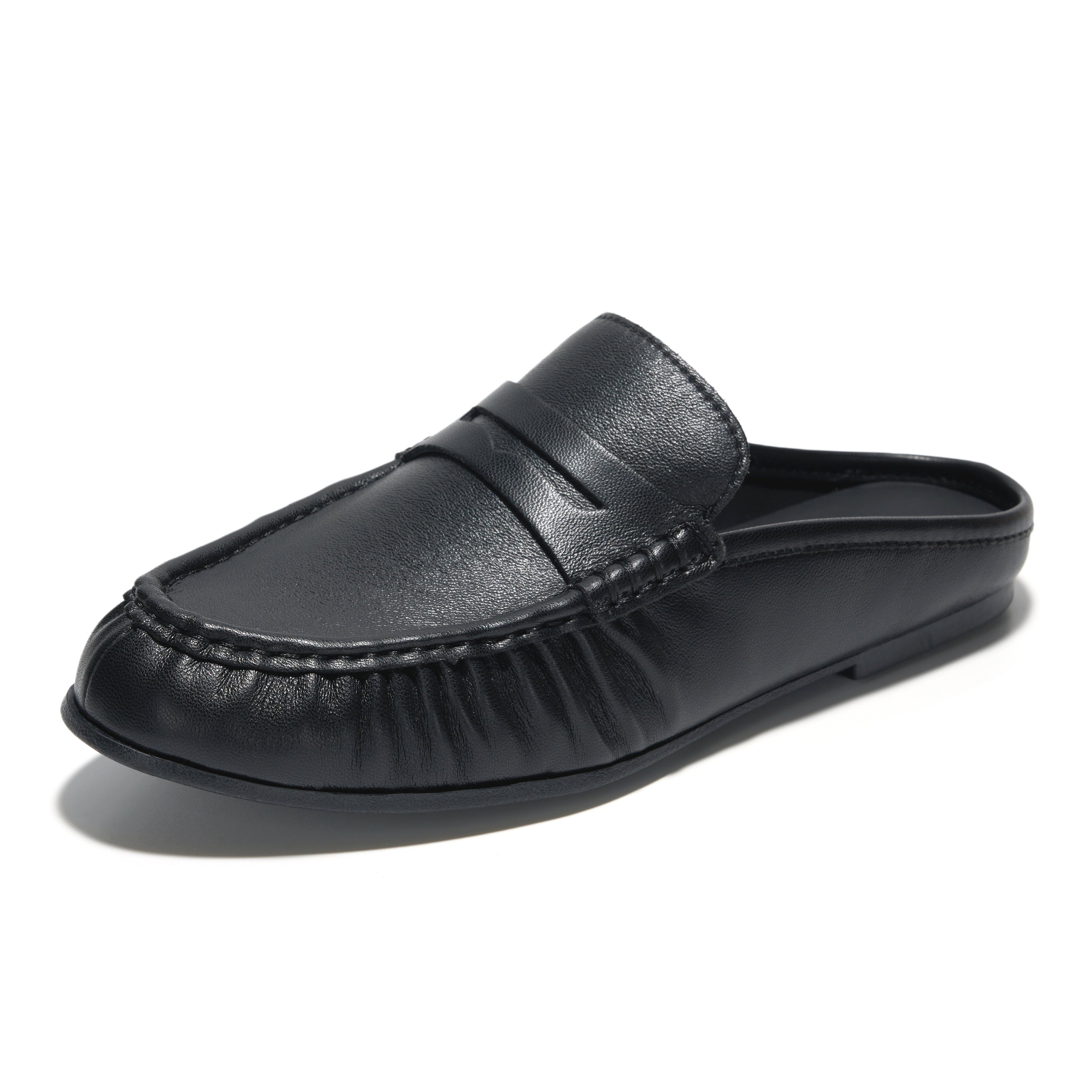 Becker | Mocasines Penny de Cuero Genuino 100% | Memory Foam | Ligeros | Antideslizantes