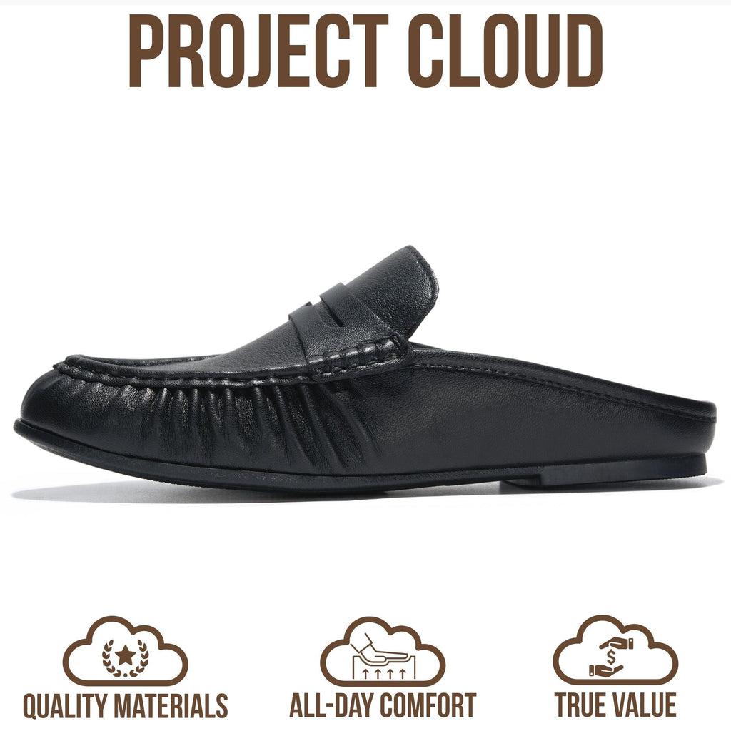 Becker | Mocasines Penny de Cuero Genuino 100% | Memory Foam | Ligeros | Antideslizantes