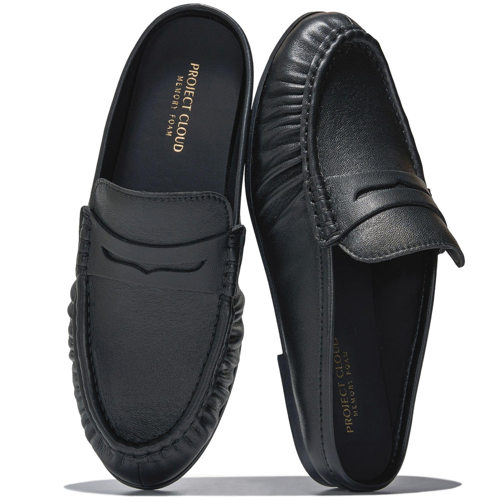 Becker | Mocasines Penny de Cuero Genuino 100% | Memory Foam | Ligeros | Antideslizantes