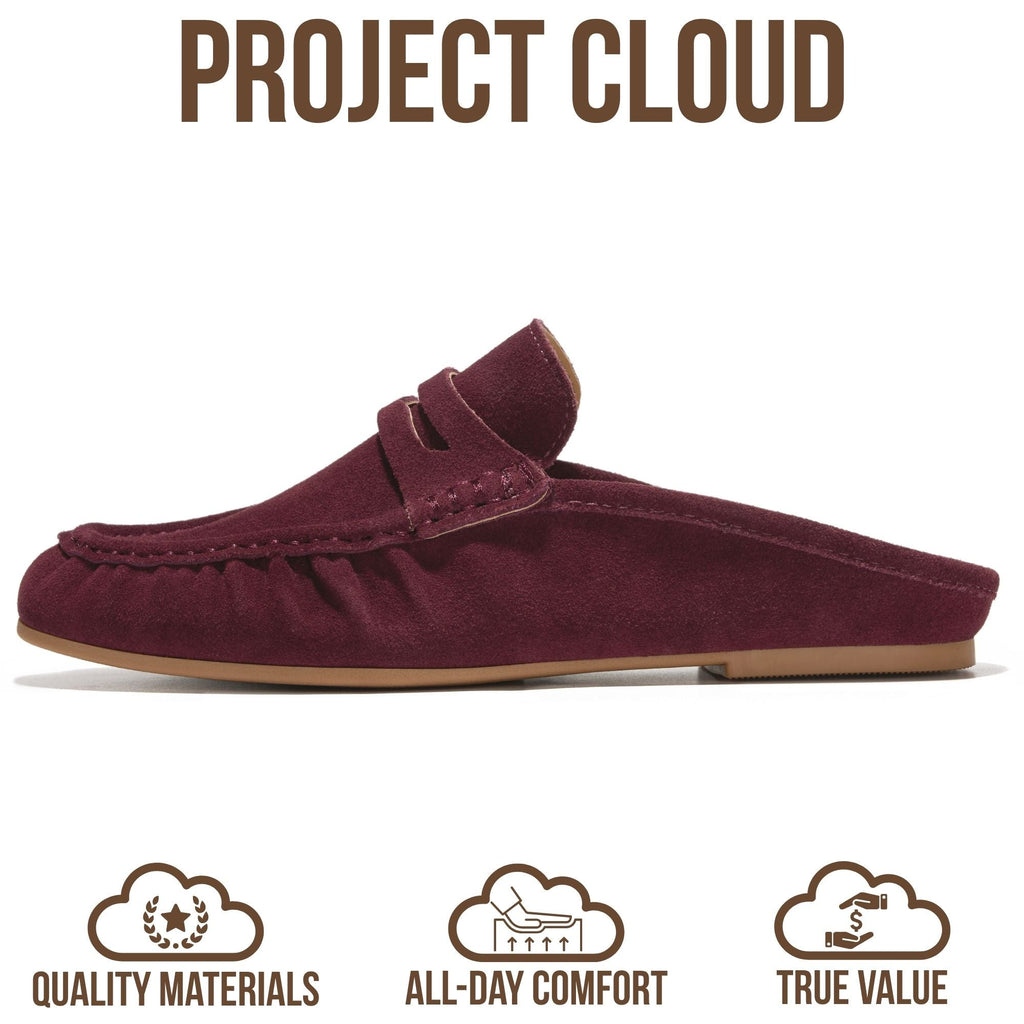 Becker | Mocasines Penny de Cuero Genuino 100% | Memory Foam | Ligeros | Antideslizantes