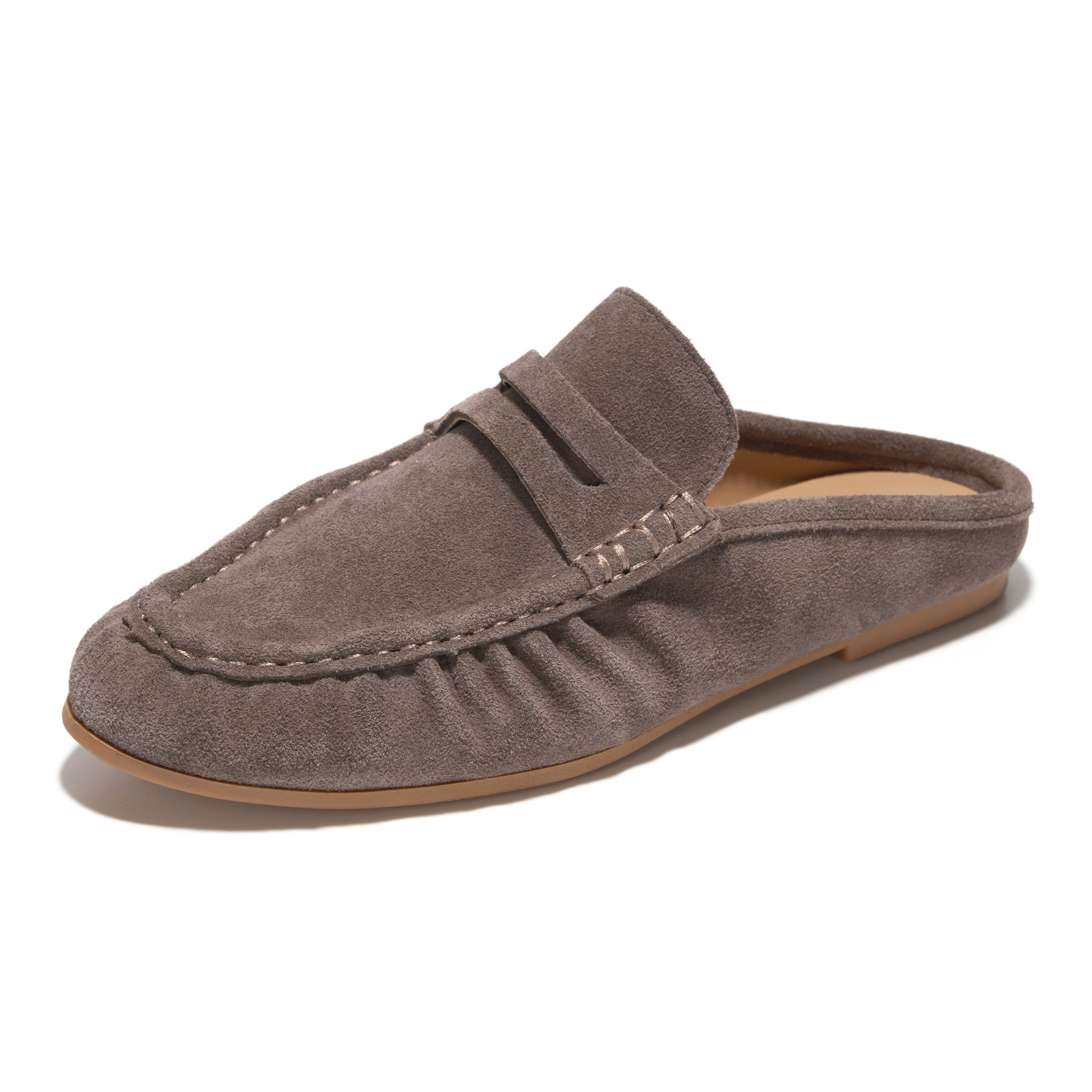 Becker | Mocasines Penny de Cuero Genuino 100% | Memory Foam | Ligeros | Antideslizantes