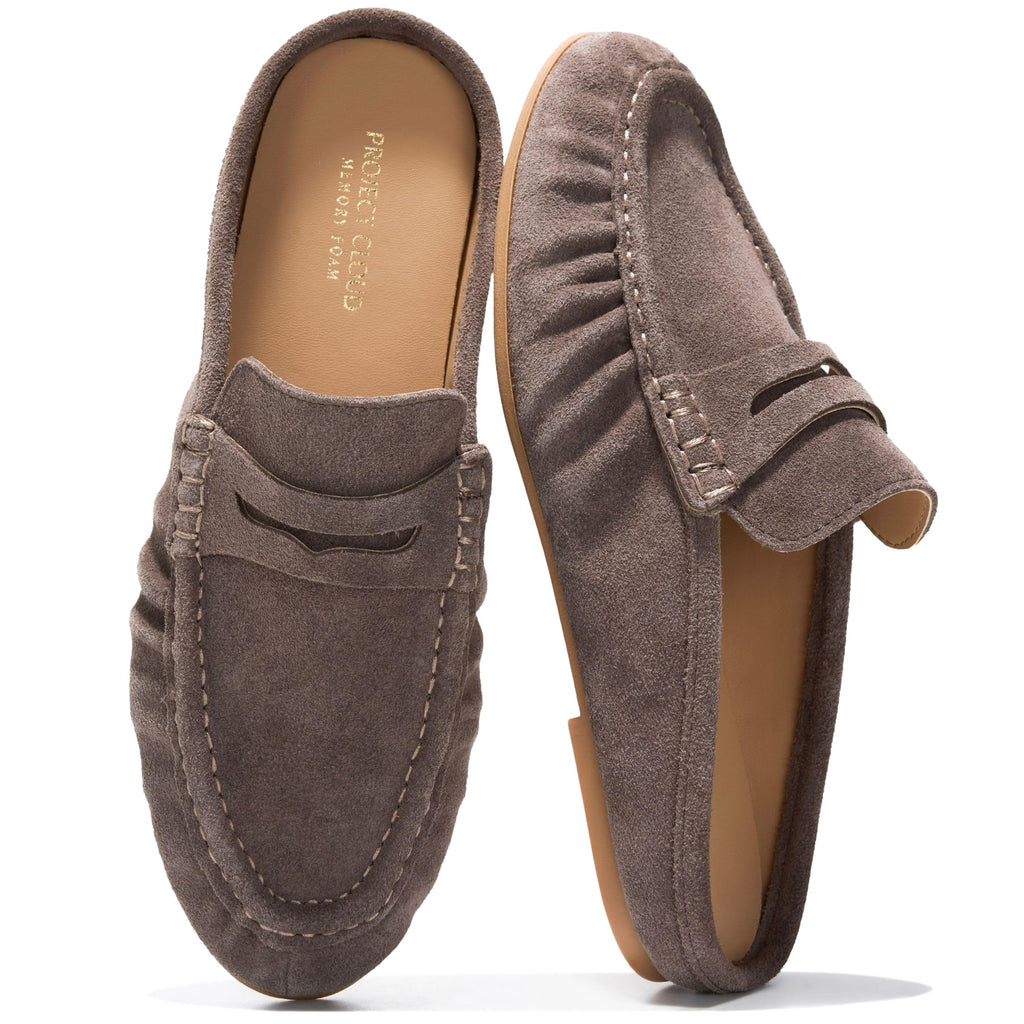 Becker | Mocasines Penny de Cuero Genuino 100% | Memory Foam | Ligeros | Antideslizantes
