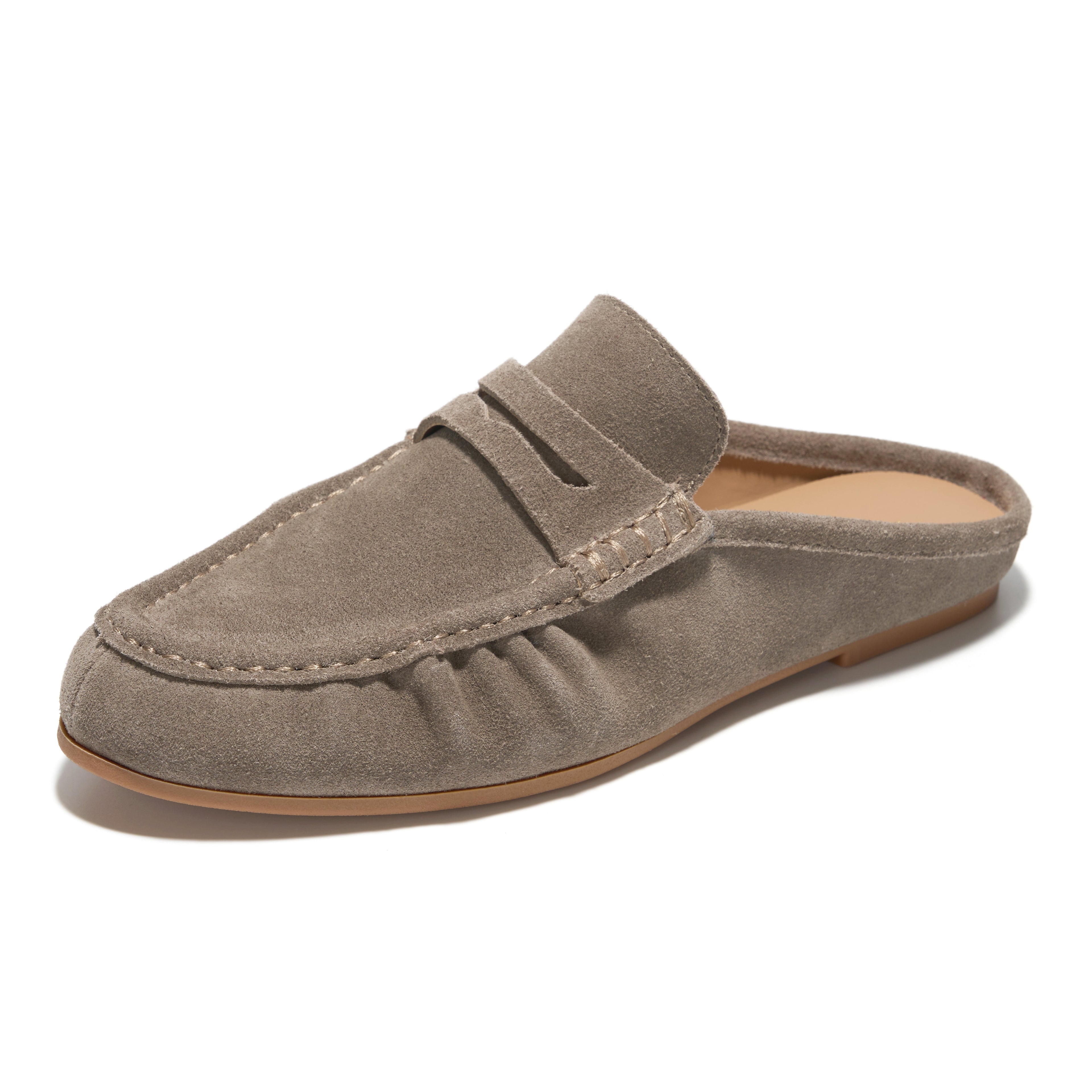 Becker | Mocasines Penny de Cuero Genuino 100% | Memory Foam | Ligeros | Antideslizantes