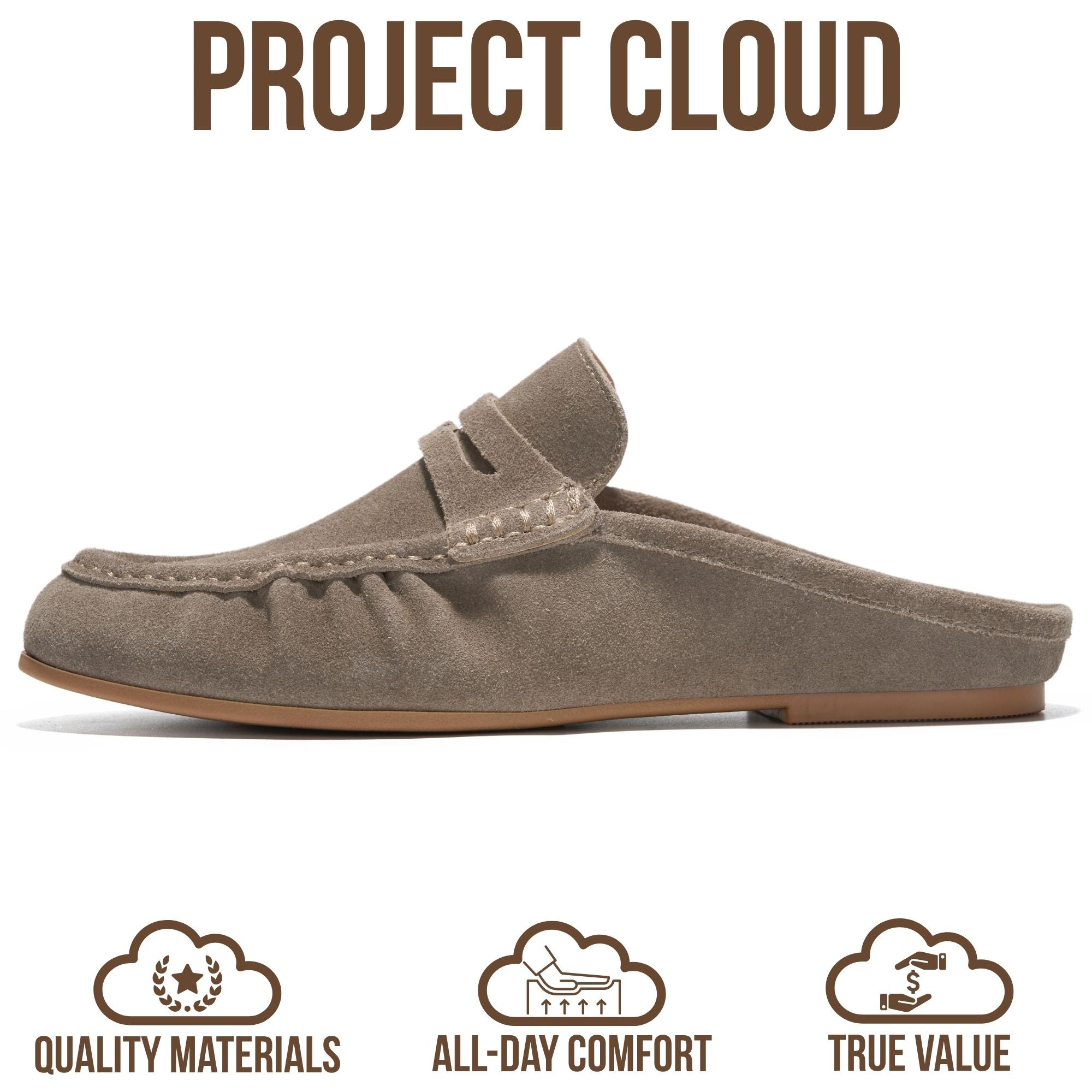 Becker | Mocasines Penny de Cuero Genuino 100% | Memory Foam | Ligeros | Antideslizantes