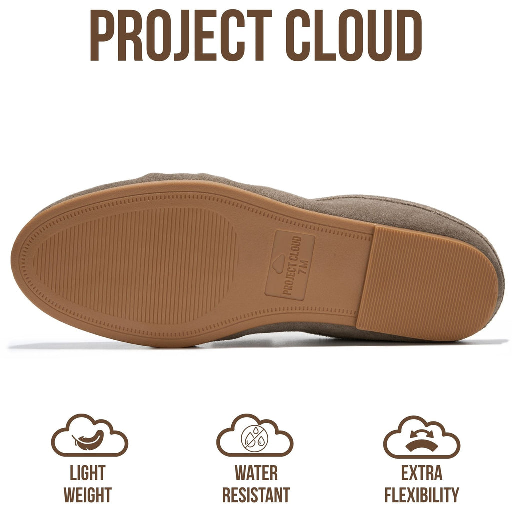 Becker | Mocasines Penny de Cuero Genuino 100% | Memory Foam | Ligeros | Antideslizantes