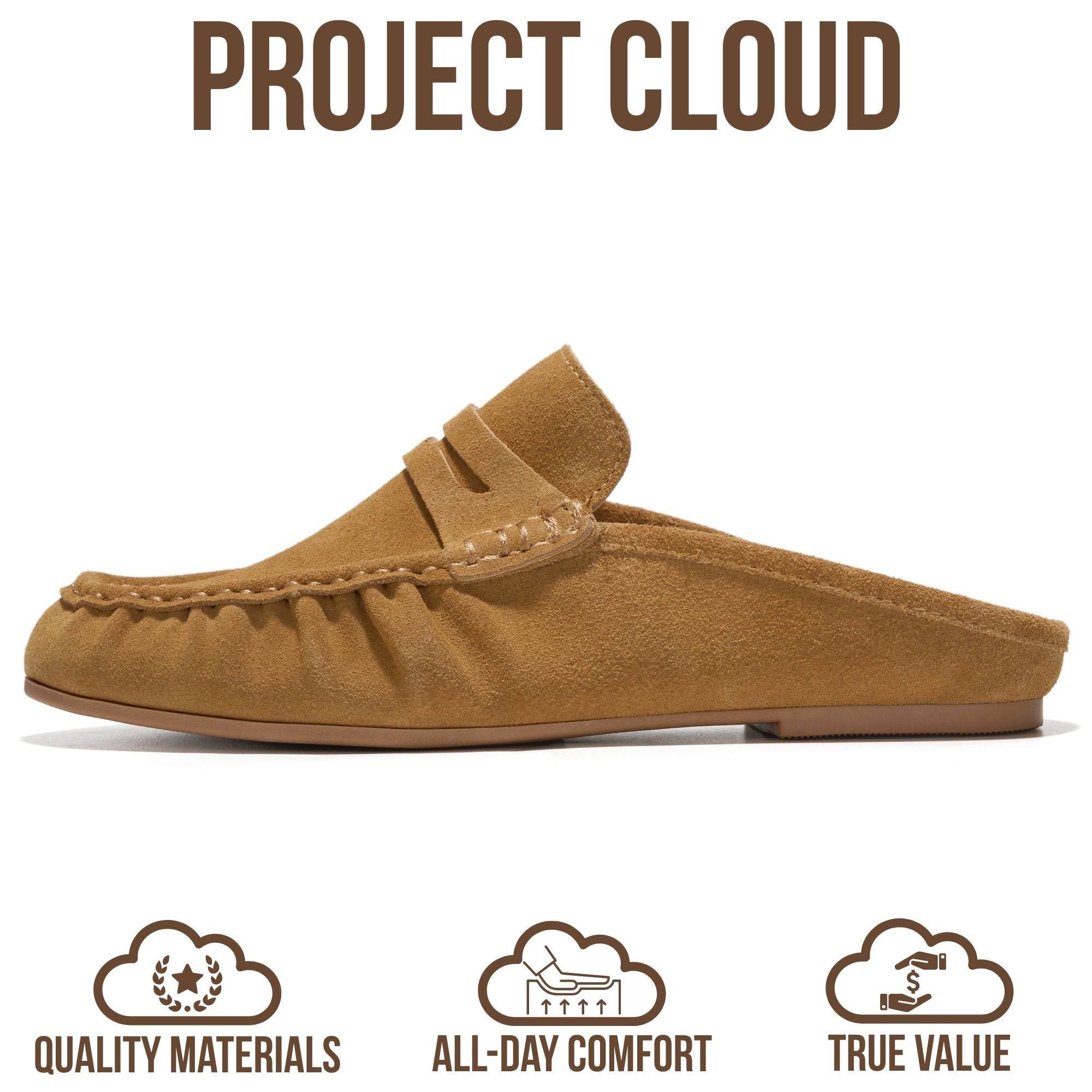 Becker | Mocasines Penny de Cuero Genuino 100% | Memory Foam | Ligeros | Antideslizantes