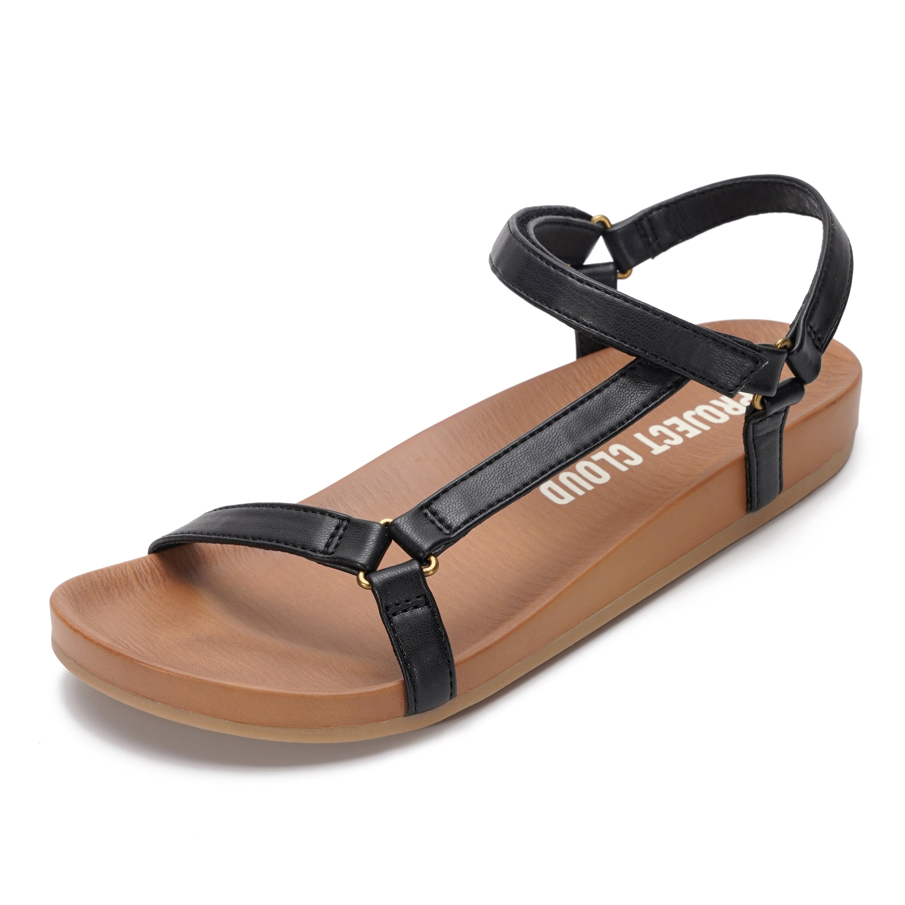 Brandy | Sandalias de Plataforma | Plantilla Suave y Acolchada | Ligeras | Antideslizantes