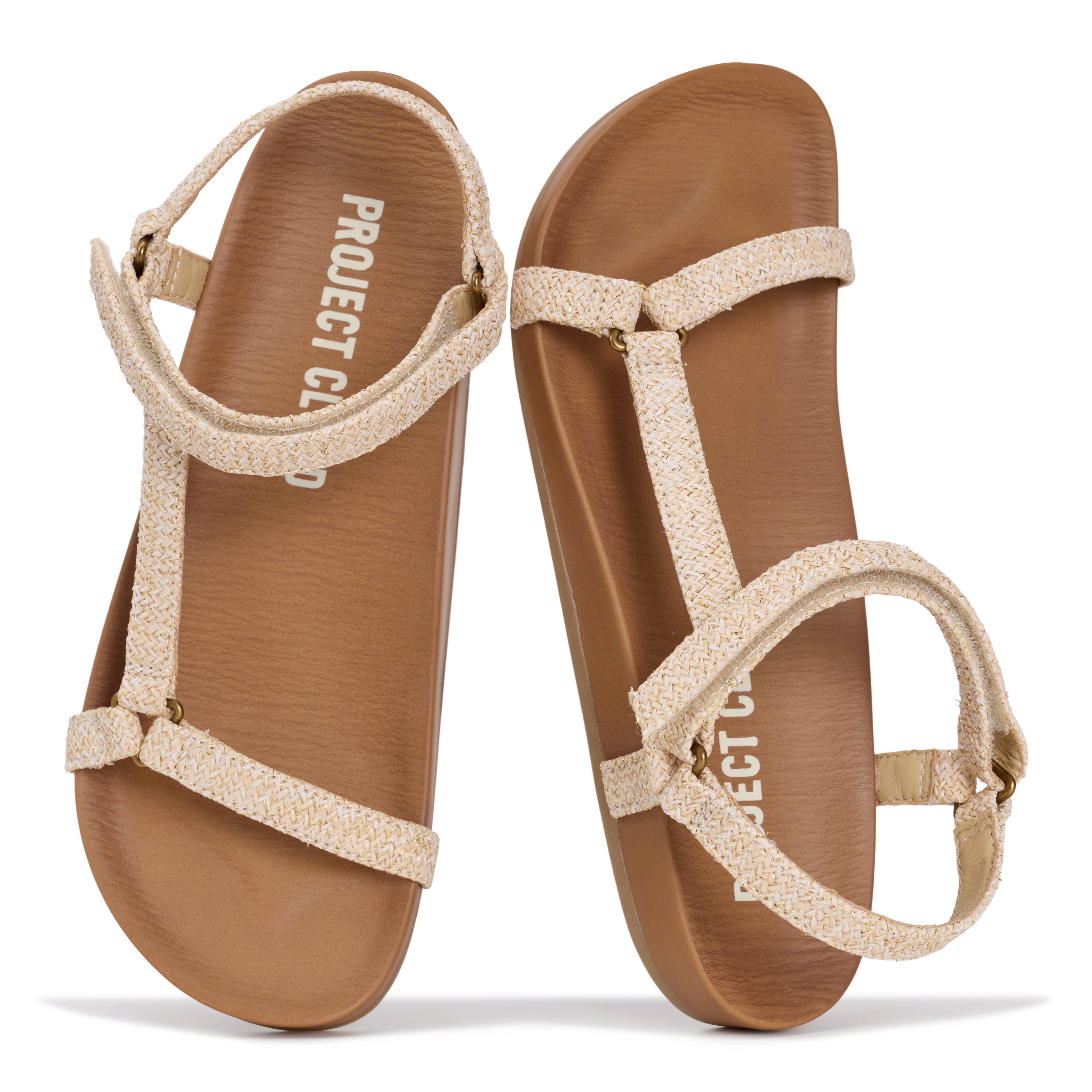 Brandy | Sandalias de Plataforma | Plantilla Suave y Acolchada | Ligeras | Antideslizantes