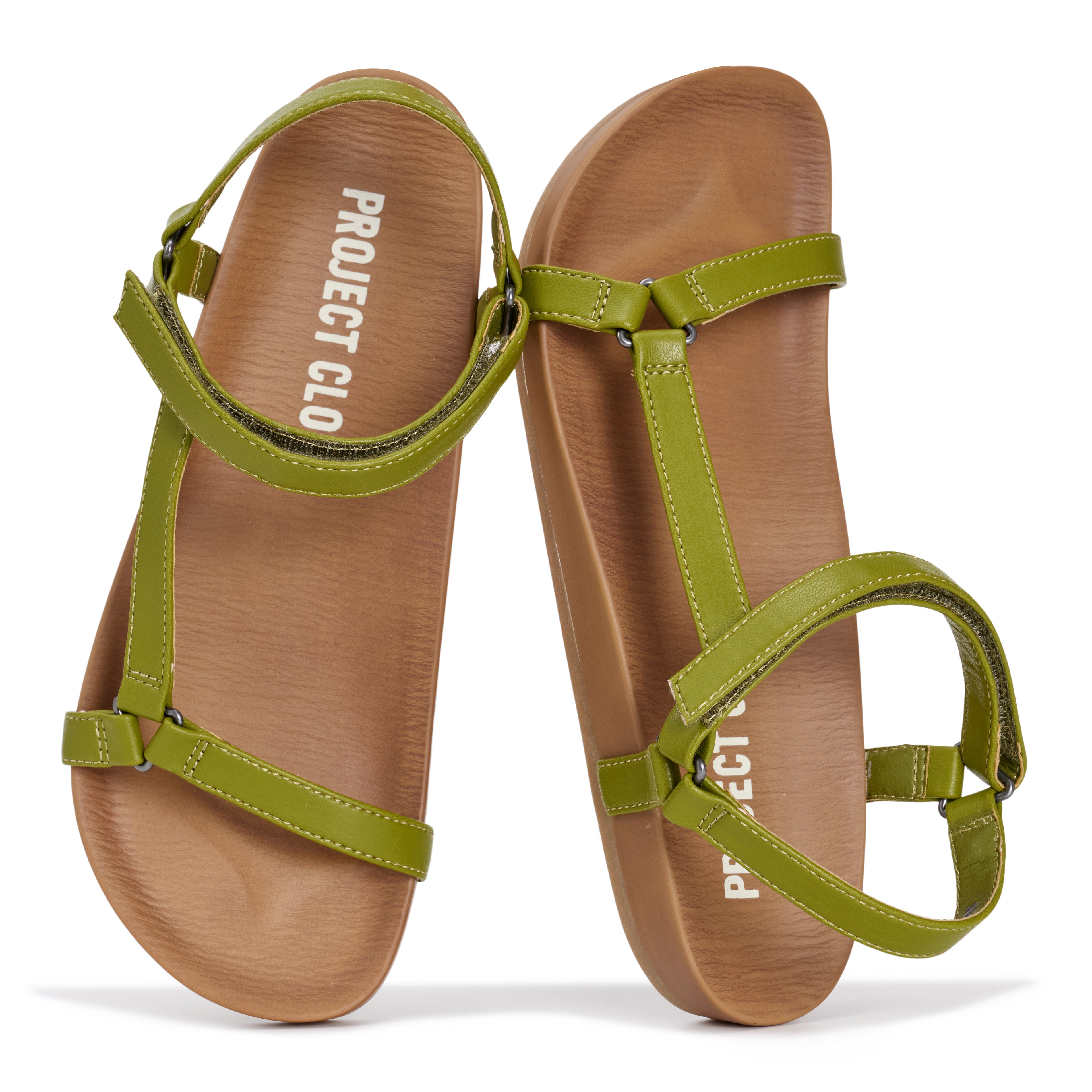Brandy | Sandalias de Plataforma | Plantilla Suave y Acolchada | Ligeras | Antideslizantes