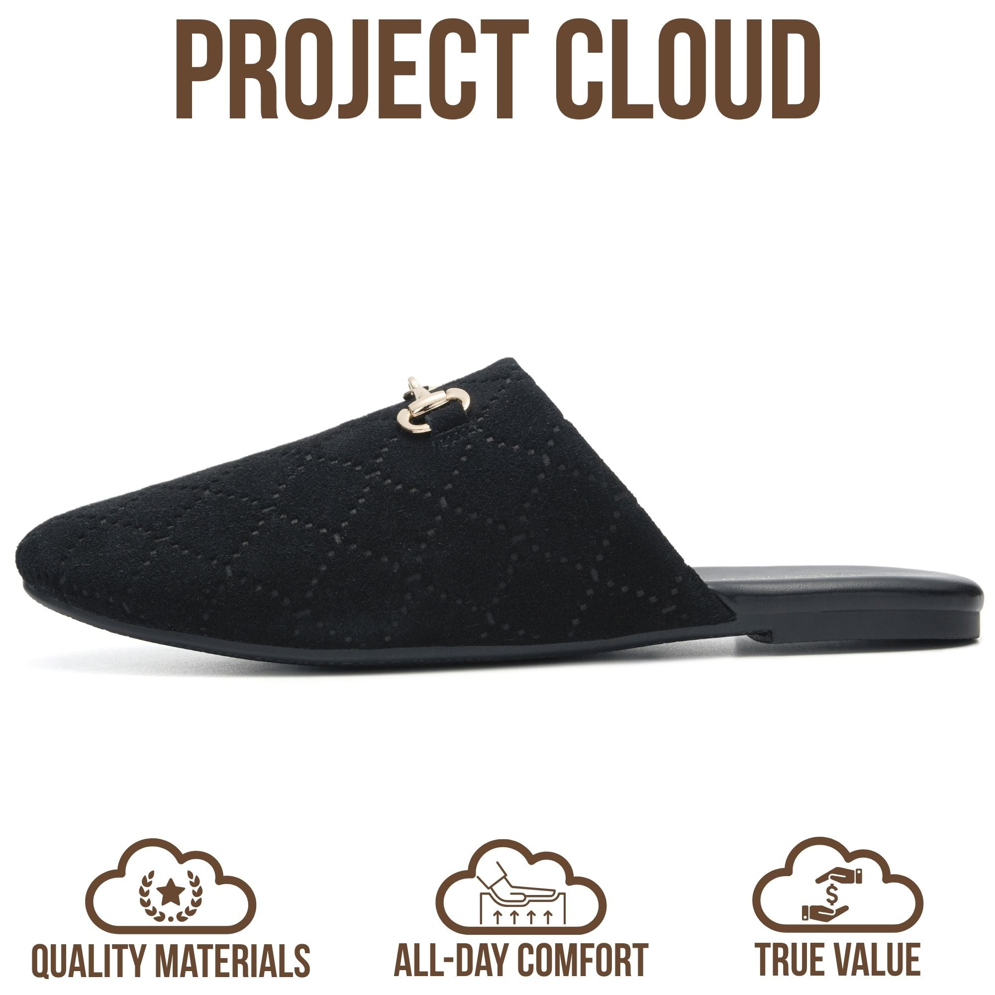 Cassidy | Mules con Bocado | Memory Foam | Ligeras | Antideslizantes