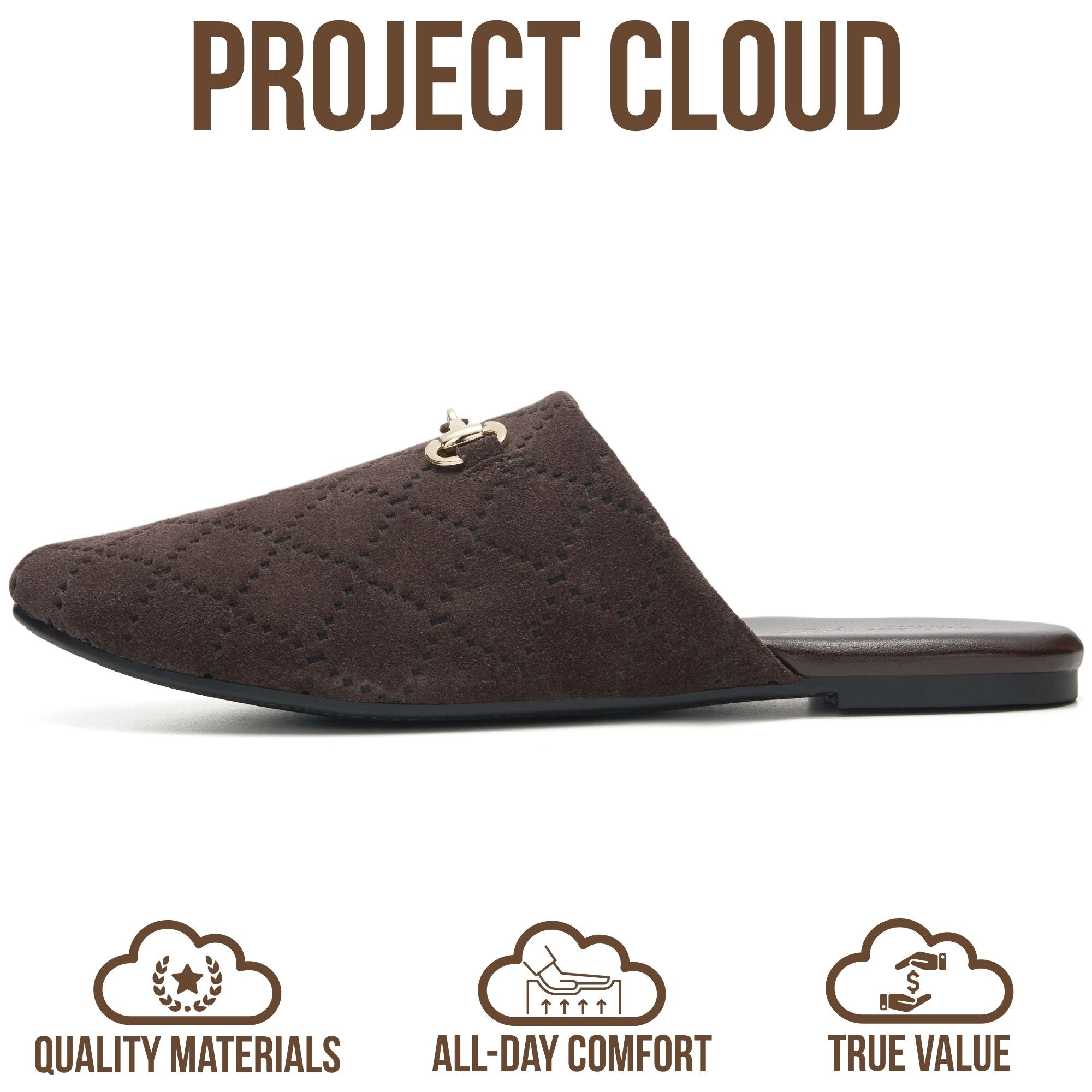 Cassidy | Mules con Bocado | Memory Foam | Ligeras | Antideslizantes