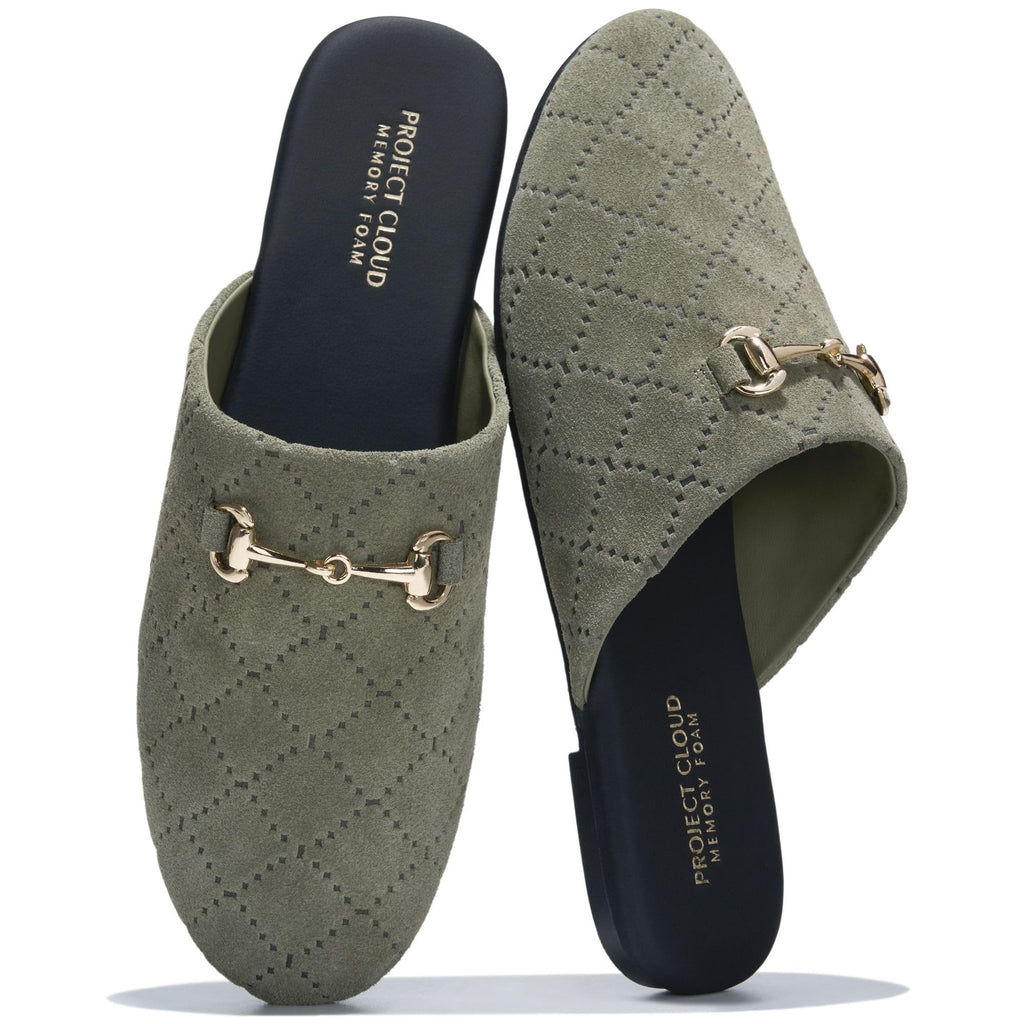 Cassidy | Mules con Bocado | Memory Foam | Ligeras | Antideslizantes