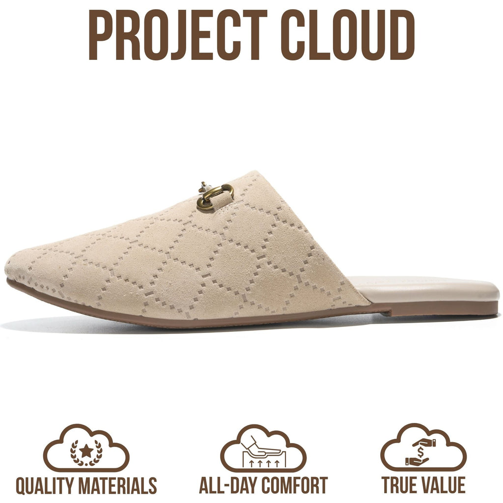 Cassidy | Mules con Bocado | Memory Foam | Ligeras | Antideslizantes
